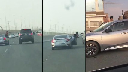 Le karma vient calmer un road rage