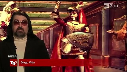 Diego Vida intervistato su RAI 2 per i Pupi Siciliani