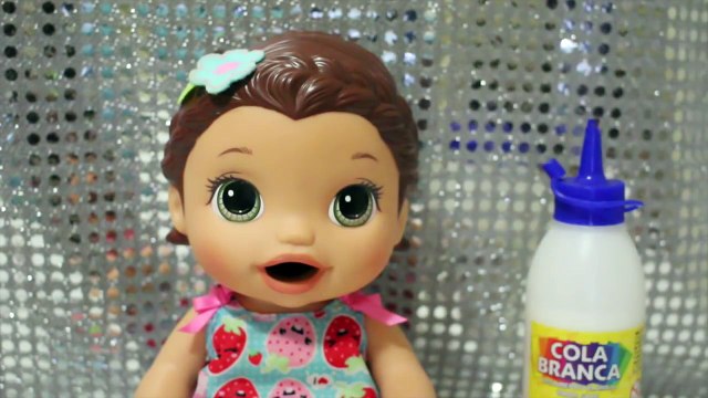 Machucado de Mentirinha com algodão para Baby Alive Playtotoys Brasil