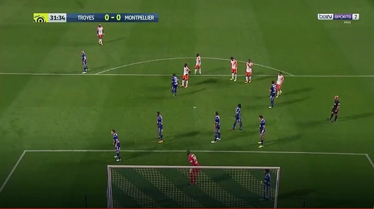 All Goals - Troyes 0-1 Montpellier - 16.09.2017