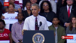 Obama Loses Control of Democrat Crowd at Hillary Campaign Event