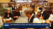 i24NEWS DESK | Oktoberfest kicks off with hieghtened security | Saturday, September 16th 2017