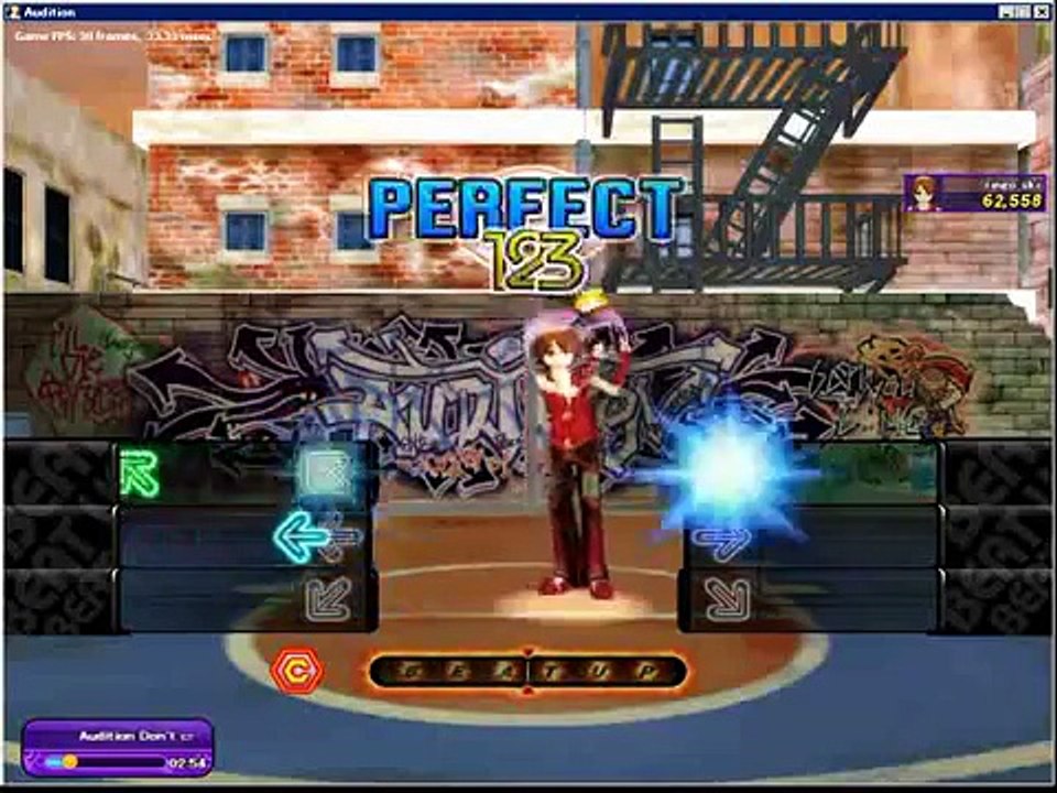 [Audition]Don't cry, my heart(140bpm) BeatUp Replay window mode