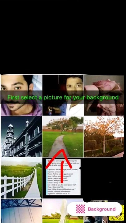 How To Change The Background Of Photo Using Mobile App -Tutorial HD