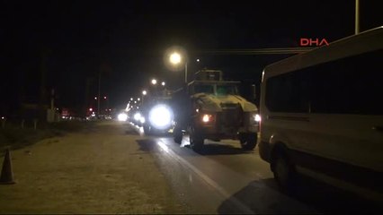 Hatay Reyhanlı'ya Askeri Araç Sevkiyatı