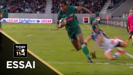 TOP 14 - Essai Watisoni VOTU 2 (SP) - Pau - Castres - J4 - Saison 2017/2018