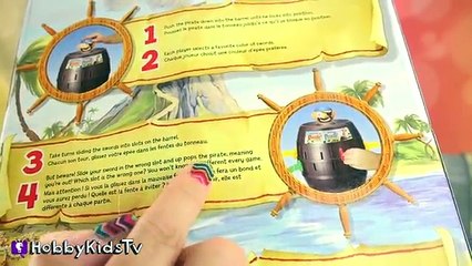 Tomy Toys Super Pop Up Pirate Family Fun Game for Kids Egg Surprise Toys Ryan ToysReview