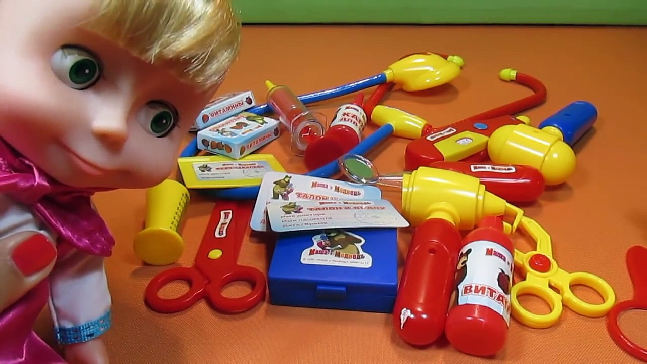 Набор доктора из мультика Маша и Медведь (Masha and the Bear)