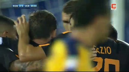 Edin Dzeko Super Goal AS Roma 3-0 Verone