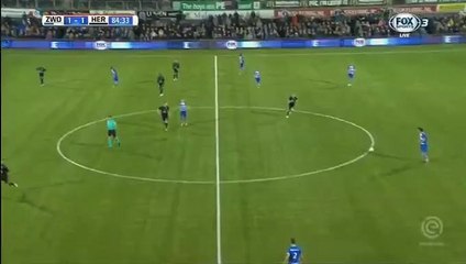 Youness Mokhtar Super Goal HD - Zwolle 2-1 Heracles 16.09.2017