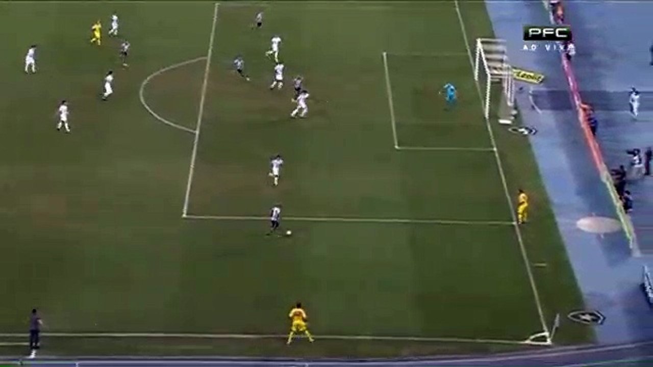 Goal Lindoso Botafogo 1-0 Santos