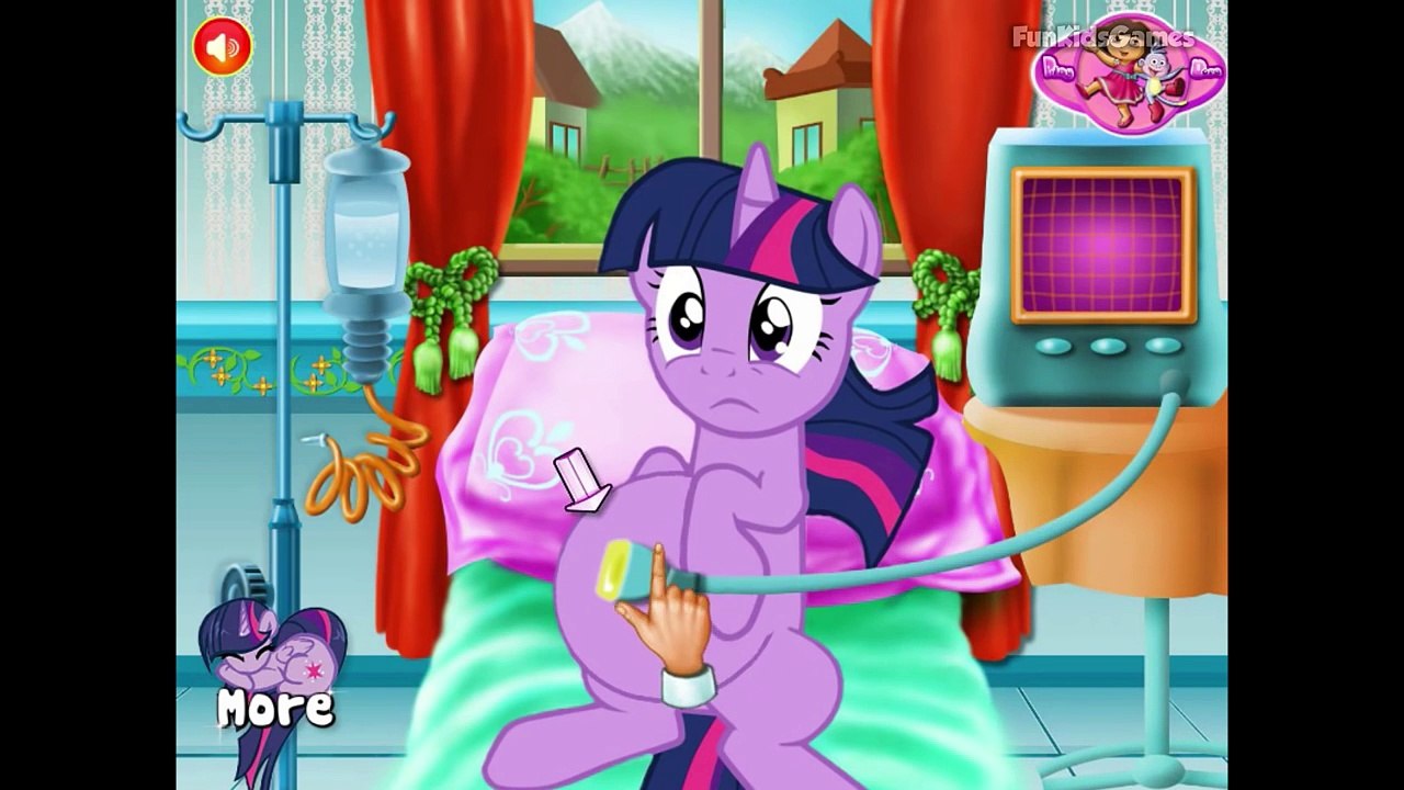 My Little Pony Pregnant Sparkle Maternity Doctor - MLP Game Episodes for Kids