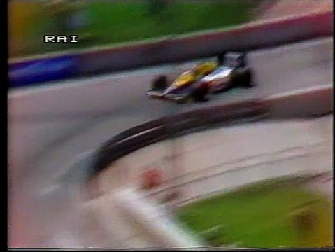 Gran Premio degli Stati Uniti 1985: Incidente di A. Senna