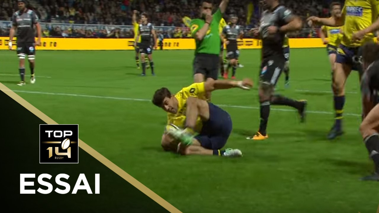 TOP 14 - Essai Patricio FERNANDEZ (ASM) - Clermont - Brive - J4 - Saison 2017/2018