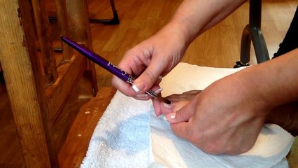 DIY Acrylic Toes - How I use Acrylic to repair my damaged toenail!