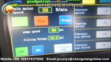 10ml e-liquid filling machine,filling plugging capping machine