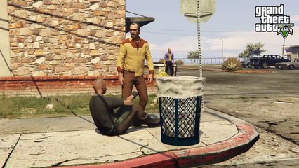 GTA V (ERO1.9.3) vs GTA IV Euphoria ragdoll physics comparison