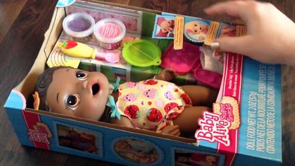 Baby Alive Super Snackin Lily Doll Unboxing and Feeding!