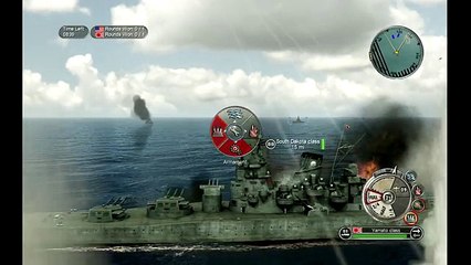 Battlestations Pacific : Yamato class v.s two US BB Ship HD