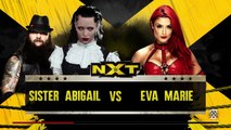 WWE 2K16 Sister Abigail With Bray Wyatt As Manager VS Eva Marie On NXT