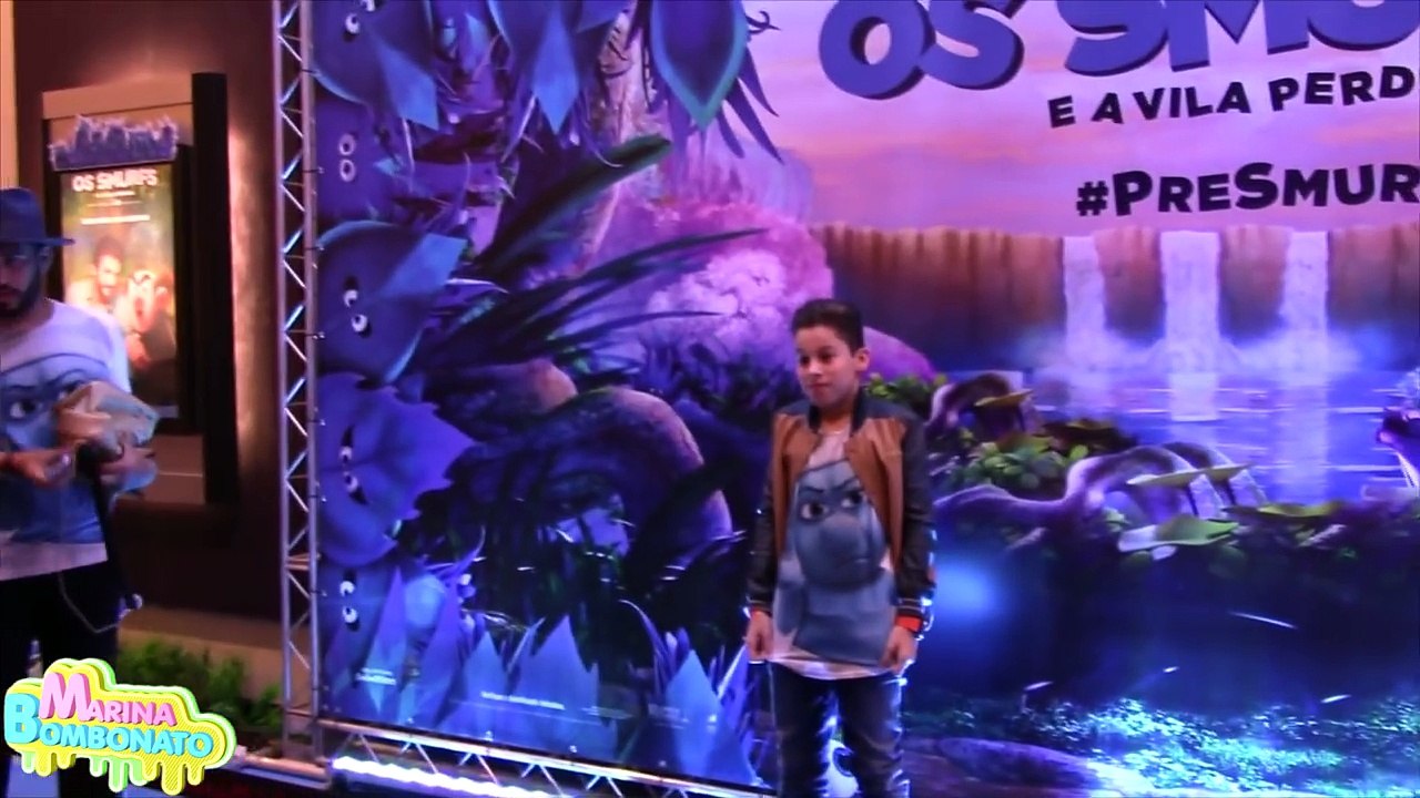 Os Smurfs e a Vila Perdida Pré Estréia (Première, Filme, Desenho, Conto, Lenda)