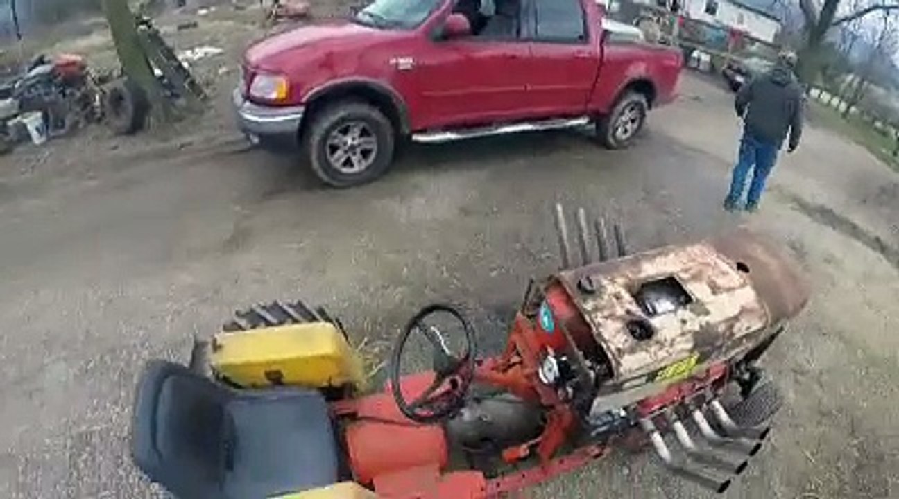 Big block chevy lawnmower road test