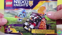 Lego Nexo Knights Chaos Catapult, Shaggy & Scooby help the Royal Guard defeat Crust Smasher!