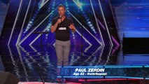 Americas Got Talent new S10E03 Paul Zerdin Fantastic Ventriloquist Act