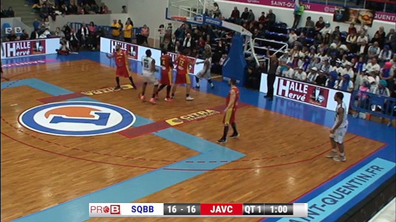 Pro B, J17 : Saint-Quentin vs Vichy-Clermont
