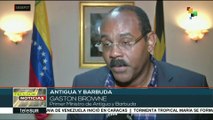 Antigua y Barbuda agradece ayuda de Venezuela tras el huracán 