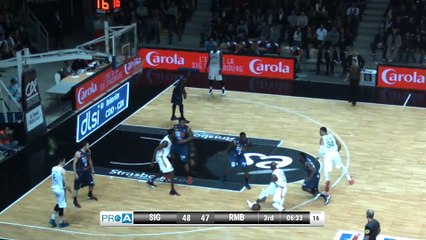 Pro A, J23 : Strasbourg vs Rouen