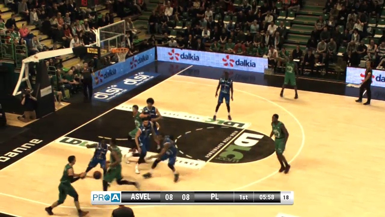 Pro A, J28 : Lyon-Villeurbanne vs Paris-Levallois