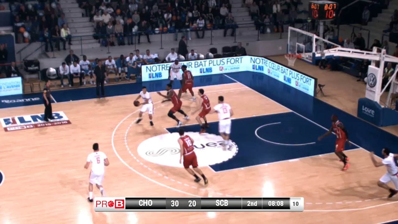 Pro B, J28 : Roanne vs Saint-Chamond