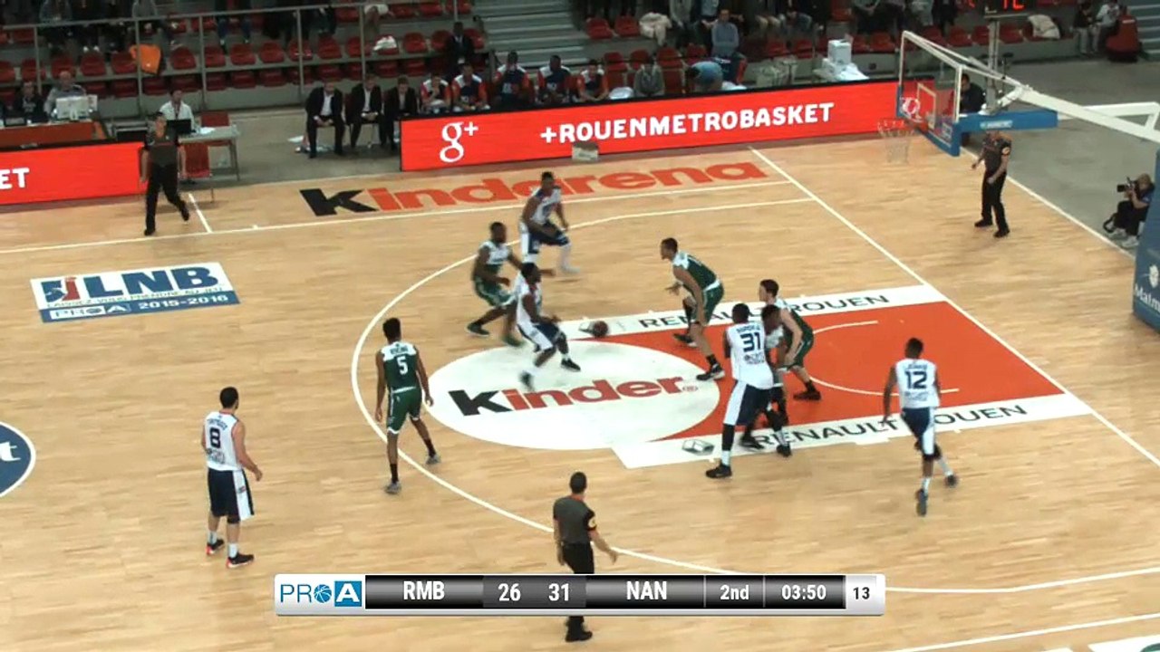 Pro A, J32 : Rouen vs Nanterre