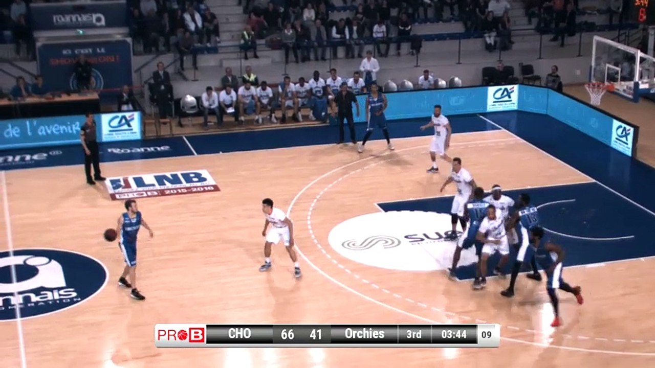 Pro B, J31 : Roanne vs Orchies