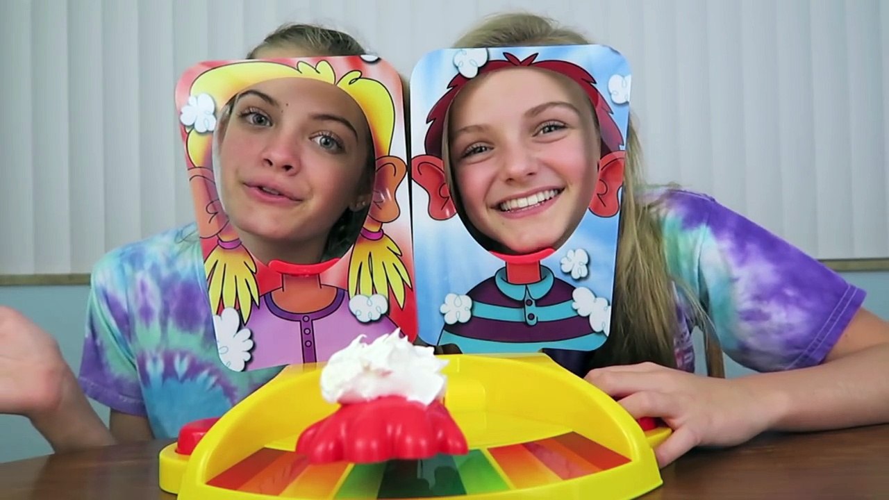 Pie Face Showdown Challenge ~ Jacy and Kacy