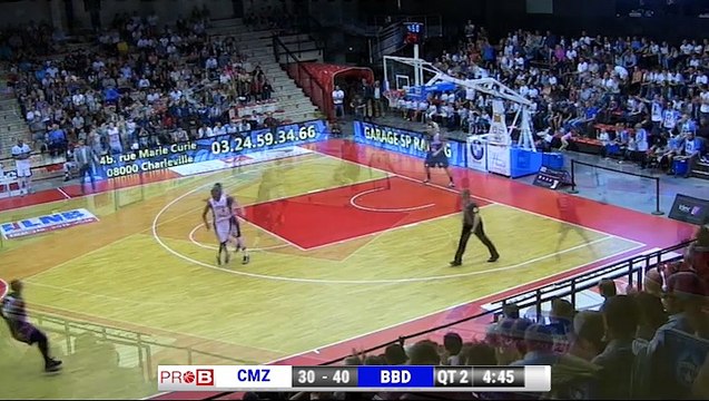 Pro B, J33 : Charleville-Mézières vs Boulazac