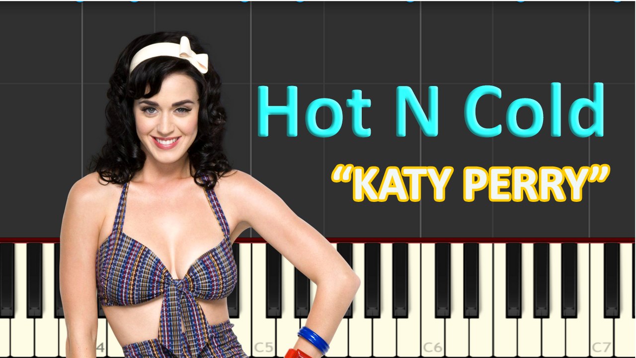 Hot N Cold Piano Tutorial - Katy Perry [Lyrics in Description] __ Synthesia Piano Lesson - YouTube