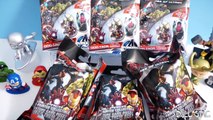 Avengers Age of Ultron - New Surprise Dog Tag Blind Bags & Heroclix Mini Figures - Marvel