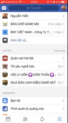 Cách đổi tên Facebook trên Iphone