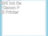 5 Chipped Compatible Canon CLI8BK Ink Cartridges for Canon Pixma MX700 Printer