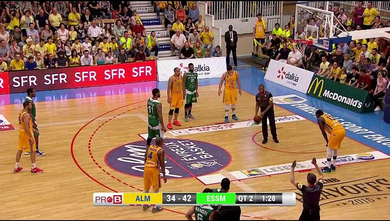 Moments forts 2015-2016 : Finale Aller Pro B : Evreux vs Le Portel