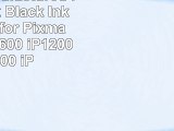 LCL Remanufactured PG40 2Pack Black Ink Cartridge for Pixma iP1700 Ip2600 iP1200 iP1300