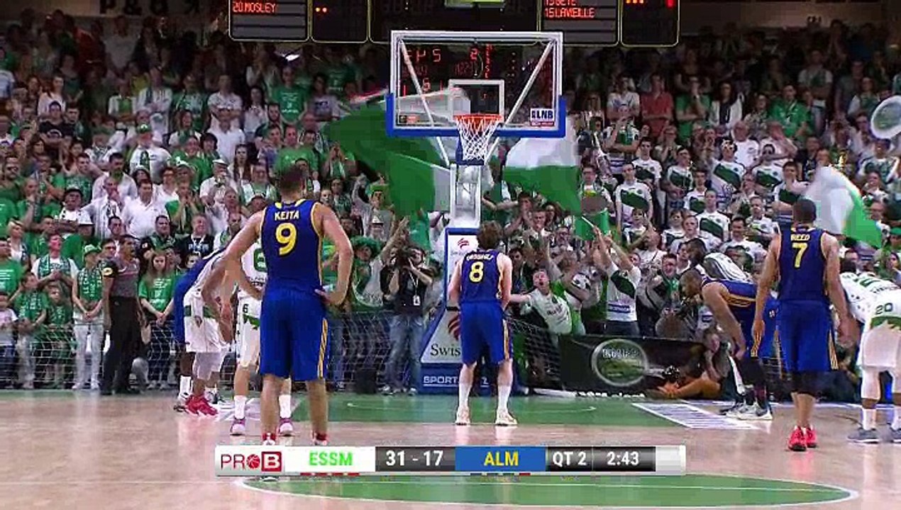 Moments forts 2015-2016 : Finale Retour Pro B : Le Portel vs Evreux