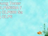 2 Pack Compatible Magenta Samsung Toner Cartridge CLPM600A for Samsung CLP600 Samsung