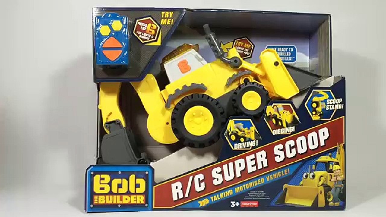bob the builder remote control scoop