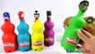 Play-Doh SuperHero Bottles Learn Colors Body Paint Finger Family Nursey Rhymes Dino DINOSAUR