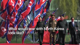 What a war with North Korea would look like