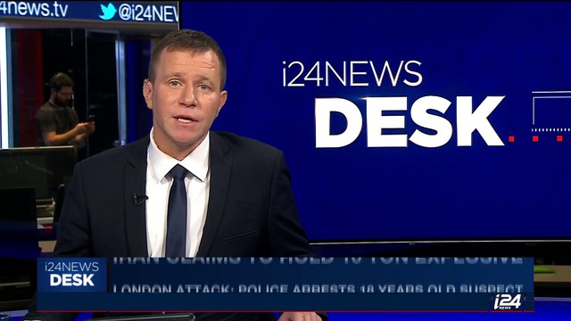 i24NEWS DESK | London attack: police arrests 18 years old suspect | Sunday, September 17th 2017