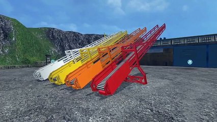 FÖRDERT DIE BEFÖRDERUNG VON FRÜCHTEN! Förderband Set Mod für Landwirtschafts Simulator 15